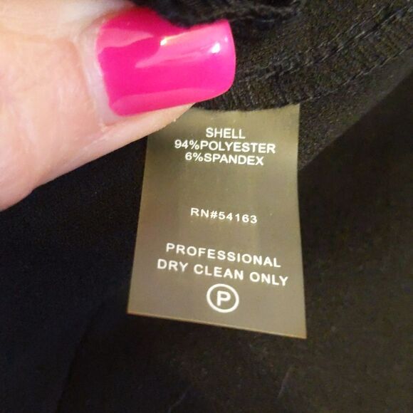 Calvin Klein black cold shoulder knee length sheath bodycon dress 4 - Picture 6 of 7